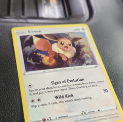 The Pokemon Company Eevee SWSH042 Sword & Shield Promo Holo EN Basic 50 HP - Image 1