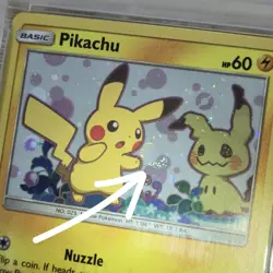 HAND WHOLE SWIRL 🌀💫 PSA 8 Pikachu SM162 Sun Cosmos Holo Promo Pokemon Card - Image 1
