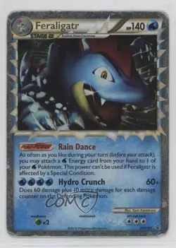 Feraligatr Pokemon HeartGold & SoulSilver Black Star Promo #HGSS07 2010 - Image 1