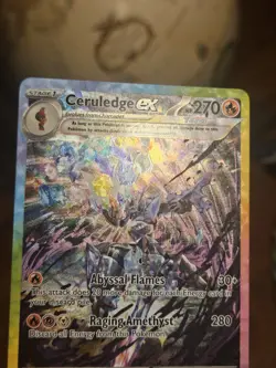 Pokemon Ceruledge ex 147/131 Prismatic Evolutions Special Illustration Rare NM - Image 3