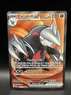 Excadrill ex 160/086 - Pokemon Black Bolt Card - NM - Image 1