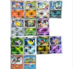 Pokemon S-Chinese 13 Card Full Set exclusive K Radiant Blastoise Venusaur Eevee - Image 2