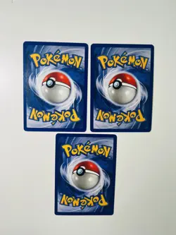 Pokemon Base Set Bulbasaur Squirtle Charmander Original Pokemon Cards - Image 2