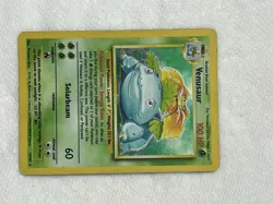 Pokemon TCG Venusaur Base Set Holo Unlimited Rare Card 15/102 - Image 1