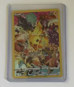Pokemon Pikachu 160/159 Crown Zenith Galarian Gallery Secret Rare NM - Image 1