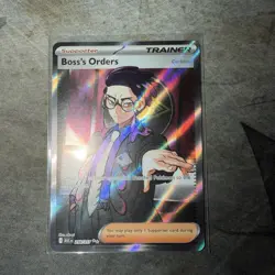 BOSS'S ORDERS [CORBEAU] 256/217 ULTRA RARE ASCENDED HEROES POKEMON NM - Image 1