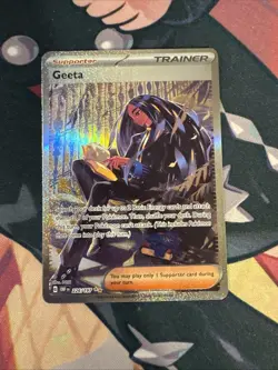 Pokemon SV Obsidian Flames Geeta Special Illustration Rare card 226 Alt Art - Image 1