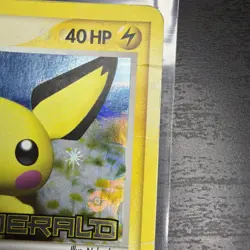 Pichu 59/106 EX Emerald Reverse Holo Rare Pokemon TCG Nintendo Pikachu MP - Image 4