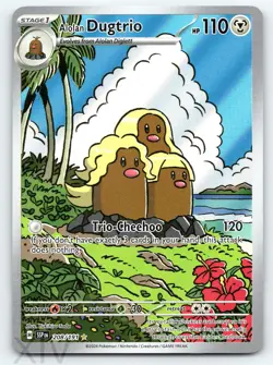 Alolan Dugtrio 208/191 Pokemon Surging Sparks Illustration Rare - Image 1