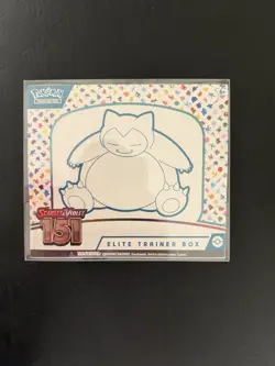 Pokemon TCG 151 ETB Elite Trainer Box Scarlet & Violet Mint Factory Sealed - Image 1