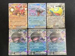Pokemon English JTGEN Volcanion 031/159 121/159 094/159 RR Clodsire EX Lot*6 HZ - Image 1