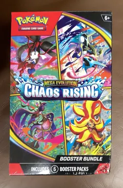 Pokemon TCG: Chaos Rising Booster Bundle New Sealed: In Hand - Image 1