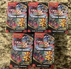 Pokemon TCG: Chaos Rising Booster Bundle New Sealed: In Hand - Image 3