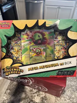 Pokemon Ascended Heros Mega Meganium Ex Box New - Image 1
