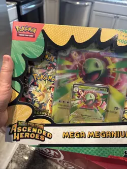 Pokemon Ascended Heros Mega Meganium Ex Box New - Image 2