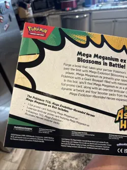 Pokemon Ascended Heros Mega Meganium Ex Box New - Image 5