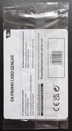 Gengar 050/088 Perfect Order EB Games Promo Sealed English Pokemon TCG NM - Image 2