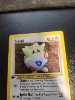 Togepi 56/105 Uncommon Neo Destiny Pokemon 1st Edition LP - Image 2