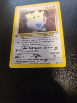 Togepi 56/105 Uncommon Neo Destiny Pokemon 1st Edition LP - Image 3