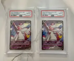 Pokemon TCG Dark Sylveon V SWSH134 Black Star Promo PSA 10 Sequential Set ￼ - Image 1