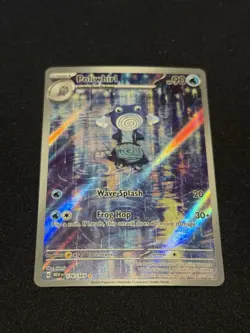 Pokemon TCG Poliwhirl IR Art 176/165 151 Near Mint - Image 2