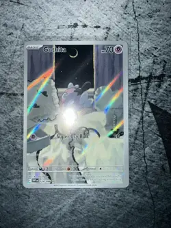 Gothita 124/086 Illustration Rare White Flare Pokemon Near Mint - Image 1