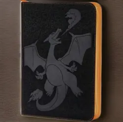 Pokemon TCG Scorching Charizard Premium Zip Binder Pokemon Center New Sealed - Image 4
