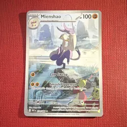 Pokemon TCG Mienshao Illustration Rare Holo Sv: White Flare 134/086 EN 2025 - Image 1