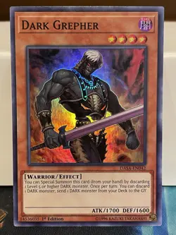 Dark Grepher - DASA-EN042 - Super Rare - 1st Edition - LP - Image 1