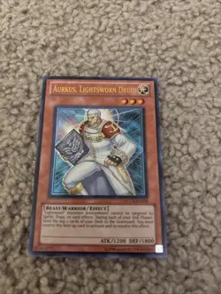 Yu-Gi-Oh Aurkus, Lightsworn Druid Ultra Rare LCGX-EN250 1st Edition NM - Image 1