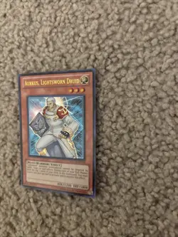 Yu-Gi-Oh Aurkus, Lightsworn Druid Ultra Rare LCGX-EN250 1st Edition NM - Image 5