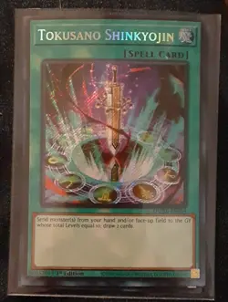 Yu-Gi-Oh! TCG Tokusano Shinkyojin Duelist Nexus DUNE-EN064 1st Edition Secret R… - Image 1