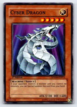 Cyber Dragon SDMM-EN013 Structure Deck: Machina Mayhem Yu-Gi-Oh LP - Image 1