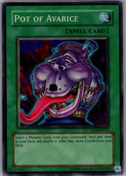 Yu-Gi-Oh! TCG Spell-Normal Pot of Avarice - Image 1