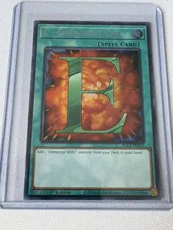 YuGiOh Spell E - Emergency Call BLC1-EN032 1st Edition Gold Ultra Rare LP 🔥 - Image 1