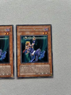 Yu-Gi-Oh! TCG: Lot of x2 Apprentice Magician MFC-066, 1st Edition, NM, Rare - Image 4