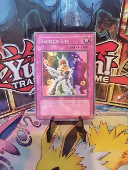 Yu-Gi-Oh! Rainbow Life Rare PTDN-EN064 1st Edition Near Mint - Image 1
