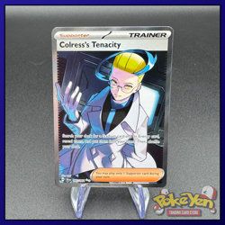 Colress's Tenacity 087/064 Ultra Rare Pokemon Card Shrouded Fable SV6.5 NM/M - Image 1