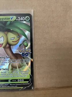Alolan Exeggutor V SWSH225 Black Star Promo Pokemon GO Card - Image 4