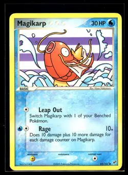 2005 EX - Deoxys Magikarp #64 Non Holo Pokemon Card - Image 1