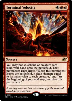 Terminal Velocity R Edge of Eternities 163 NM - Image 1