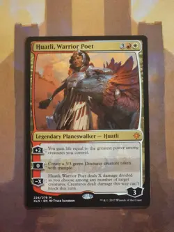 Huatli, Warrior Poet, Ixalan, MTG - NM/M - Image 1