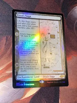 Urza’s Saga X1 Mtg Modern Horizons 2 Nm Foil Showcase - Image 1