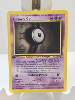 Pokemon Neo Discovery 68/75 Unown [I] 1st Edition - Image 1