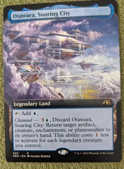 Otawara, Soaring City (Extended Art) Kamigawa: Neon Dynasty Regular - Image 1