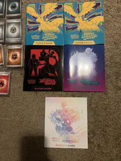 Pokemon Lot of 5 Player Guides With Miscellaneous ETB Accessories - Image 2