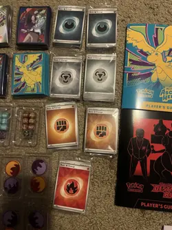 Pokemon Lot of 5 Player Guides With Miscellaneous ETB Accessories - Image 3