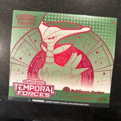Pokemon Elite Trainer Box Temporal Forces Pokemon Center ETB Iron Leaves - Image 1