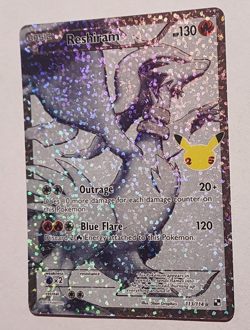 Pokemon Reshiram 113/114 Full Art Holo - Celebrations Classic Collection - Image 1