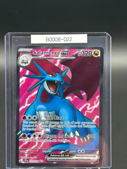 Pokemon TCG Salamence ex 177/159 Journey Together Ultra Rare B0008-022 - Image 1